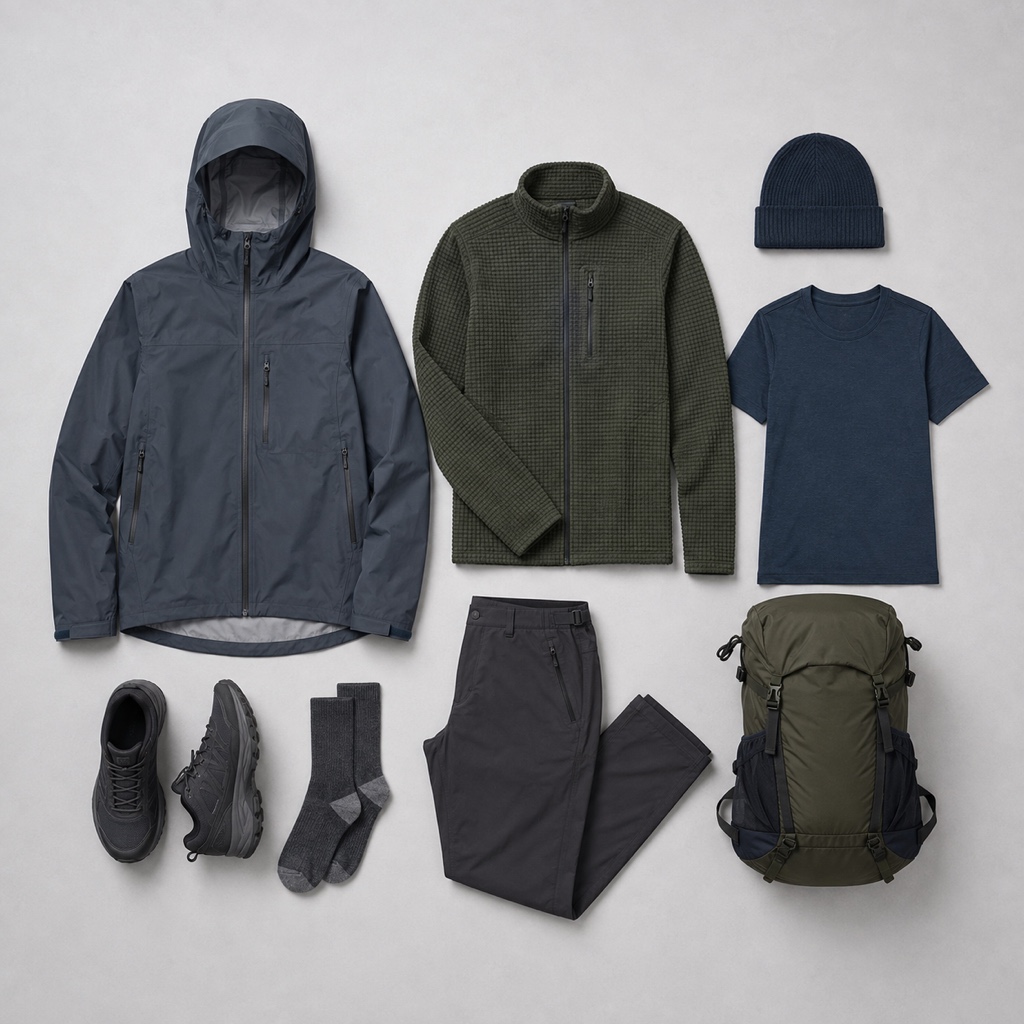 Koinonia Adventures layered outdoor apparel on the trail near Eagle, Idaho